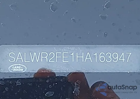 2017 Land Rover Range Rover Sport 5.0L V8 Supercharged/5.0L V8 Supercharged Dynamic z USA, uszkodzony, nr VIN SALWR2FE1HA163947